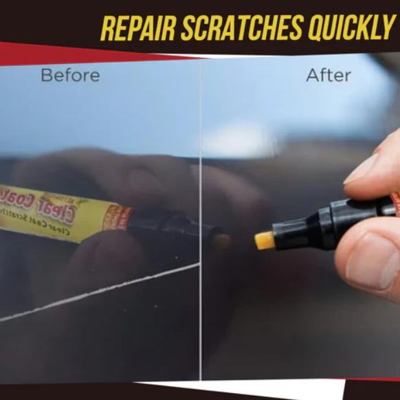 Car Repair Pen Before and After Use